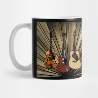 Three Guitars Mug